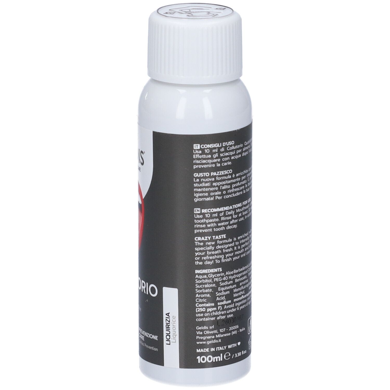 Geldis Collutorio Quotidiano Liquirizia 100 ml