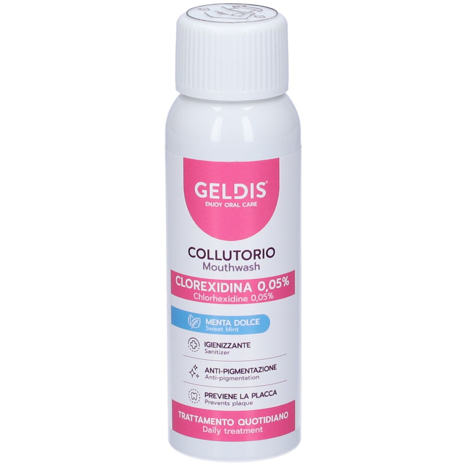 Geldis Collutorio Gusto Menta Dolce Clorexidina 0,05% 100 ml