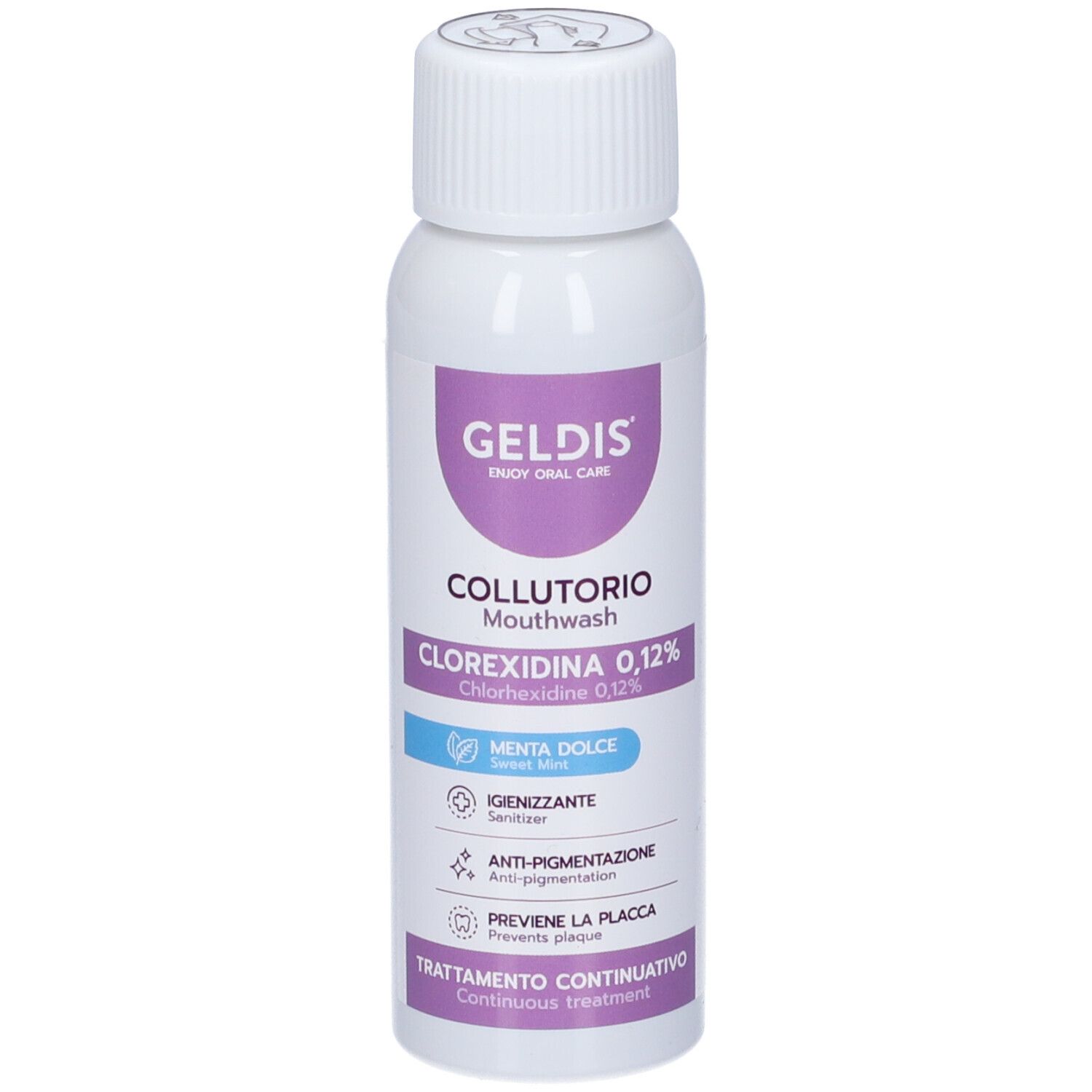 Geldis Collutorio Gusto Menta Dolce Clorexidina 0,12% 100 ml
