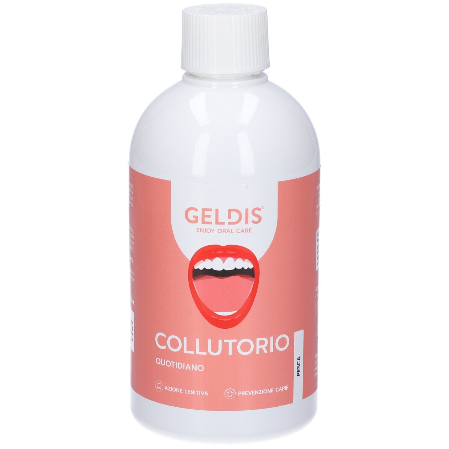 Geldis Collutorio Quotidiano alla Pesca 500 ml