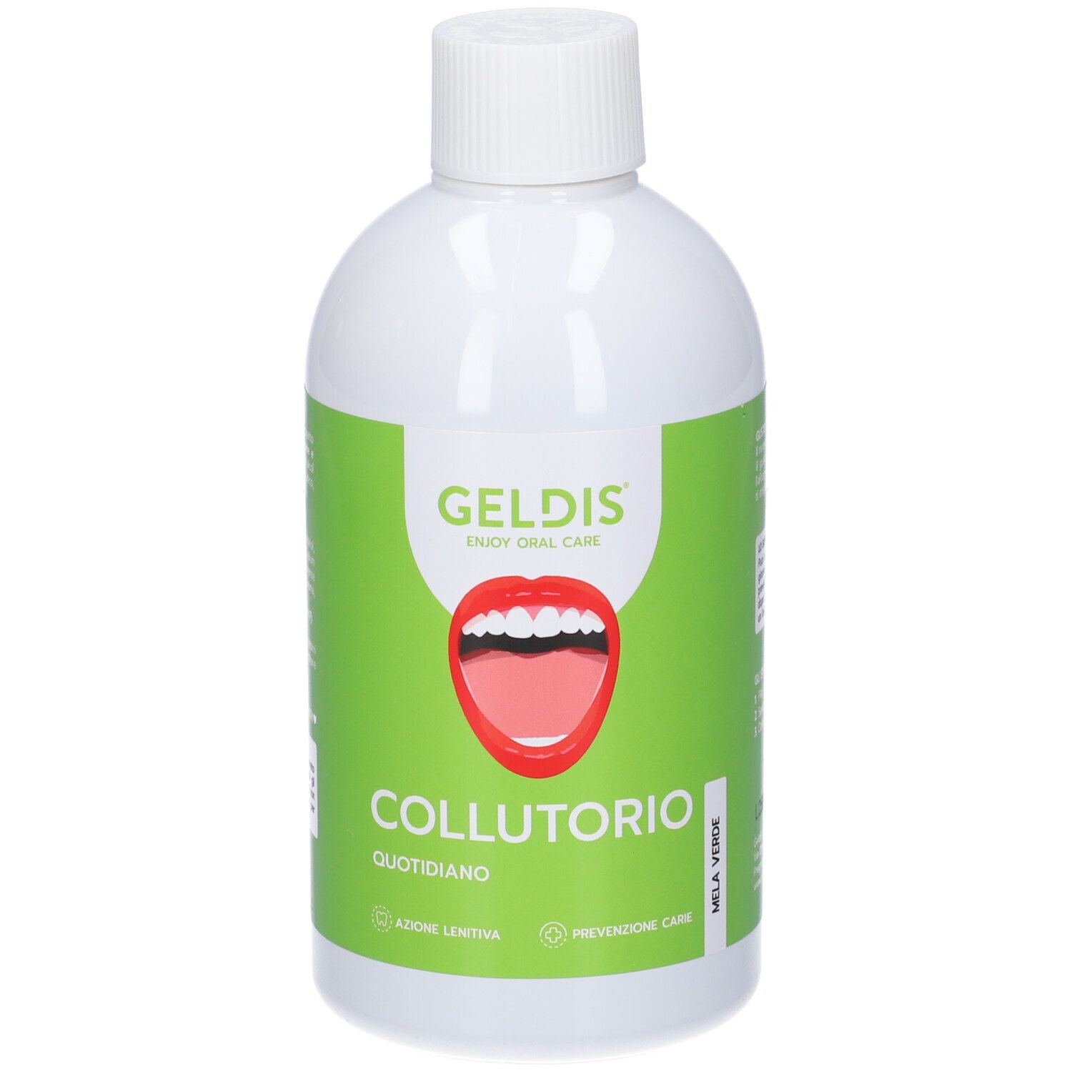 Geldis Collutorio Quotidiano alla Mela Verde 500 ml