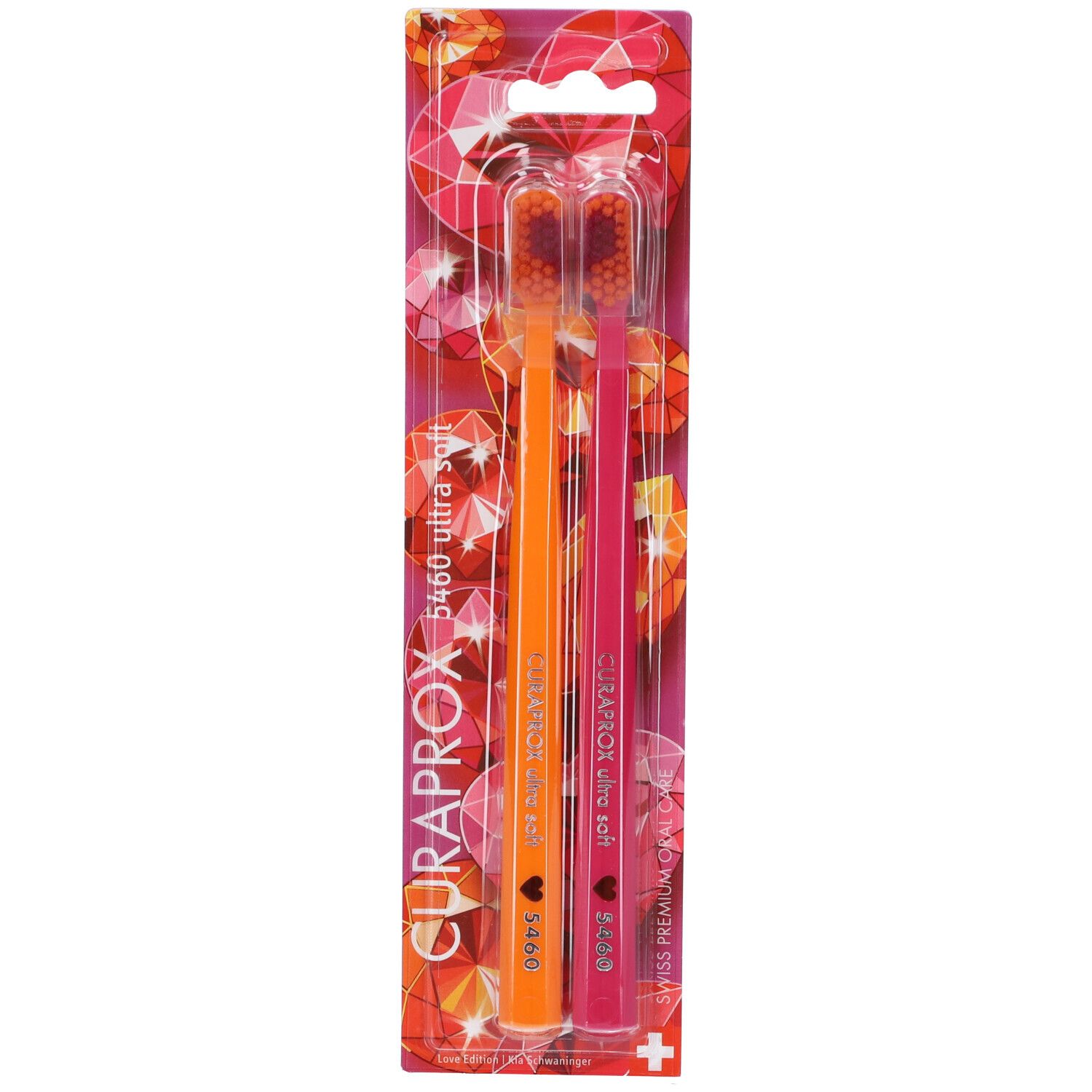 Curaprox Spazzolino Ultra-Morbido CS 5460 Love Edition 2 Pezzi
