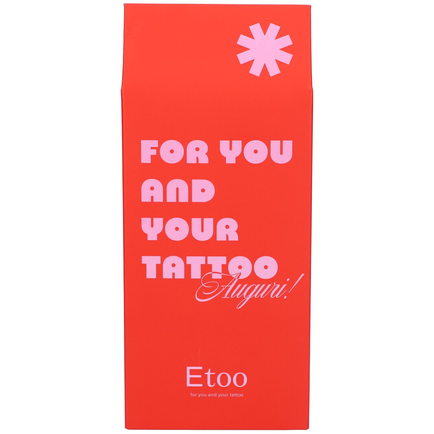 Etoo Giftbox Auguri For You and Your Tattoo Cleasing Milk + Hydrating Body Cream