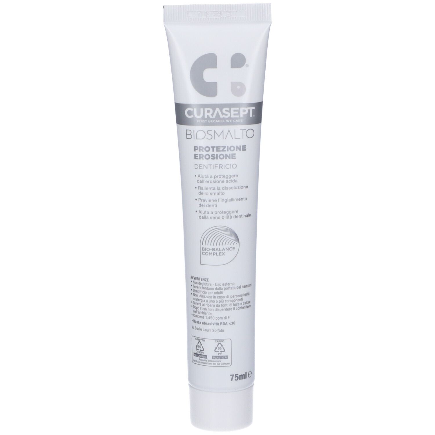 Curasept Biosmalto Prot Dentif 75 ml Dentalpaste
