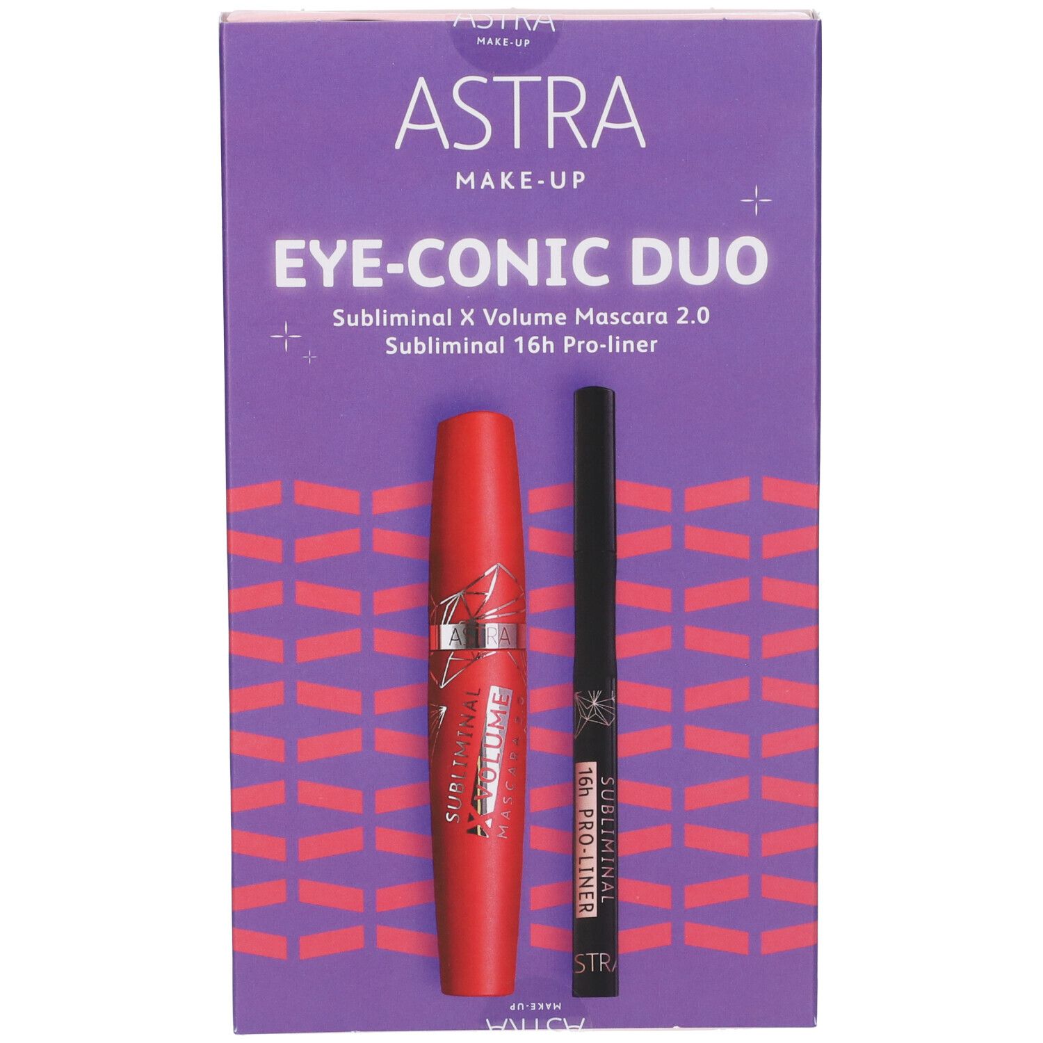 Astra Makeup Kit Regalo Eye Conic Duo Combo Occhi Matita + Mascara
