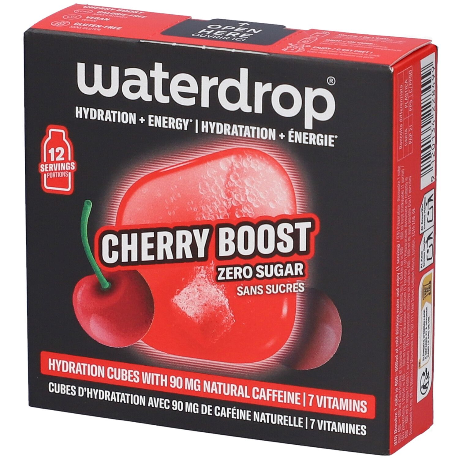 Waterdrop Microenerga Cherry Boost Cubetti