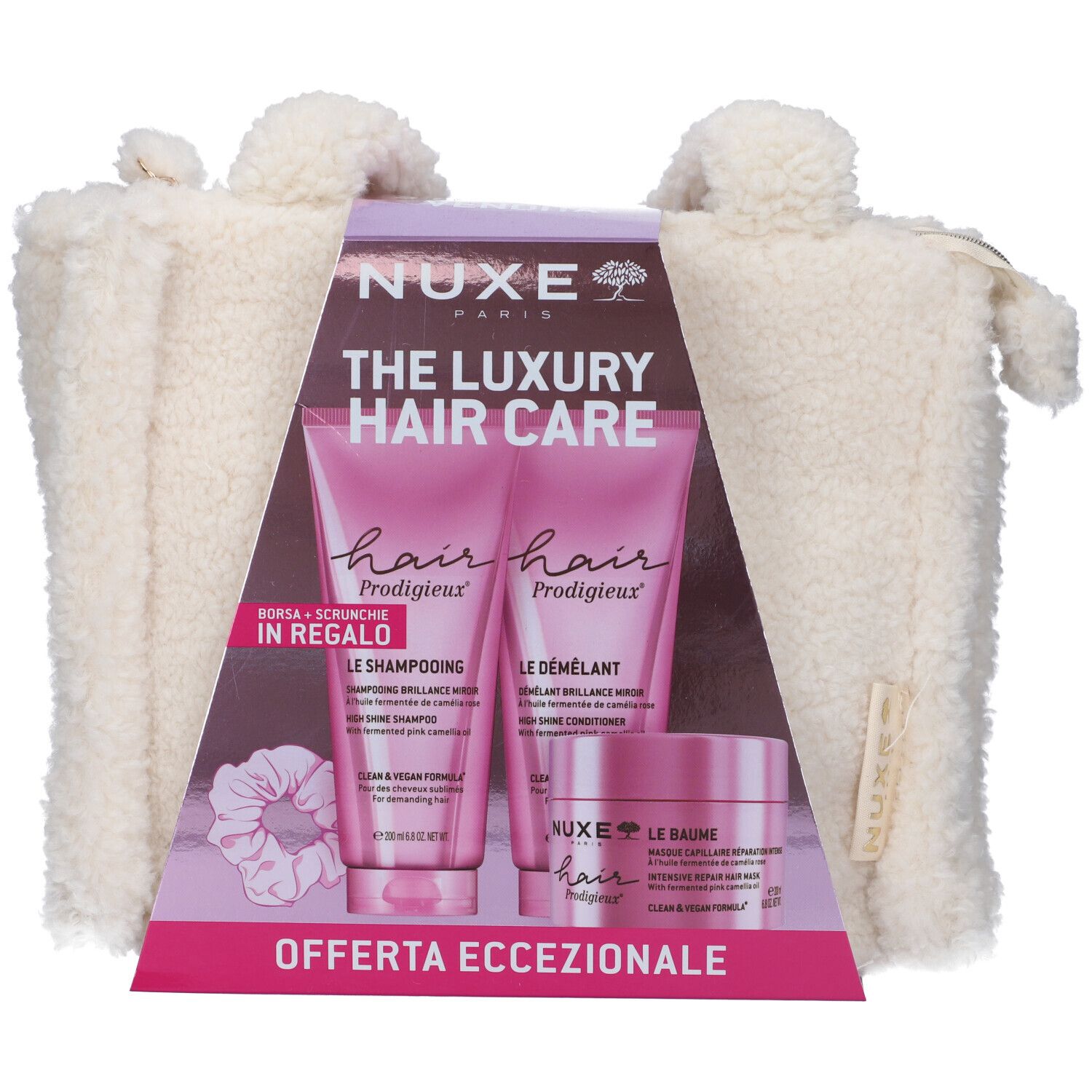 Nuxe Hair Prodigieux Haircare Routine