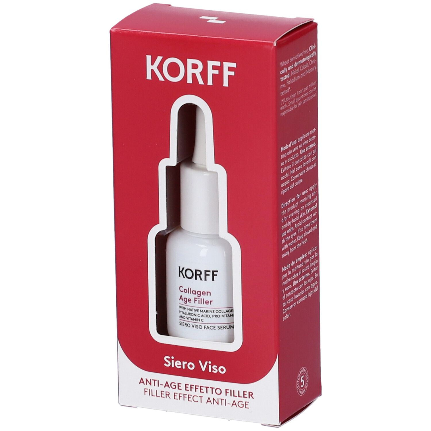 Korff Siero Collagen Age Filler Per Pelle Rassodata E Idratata 10 Ml - Immagine 2