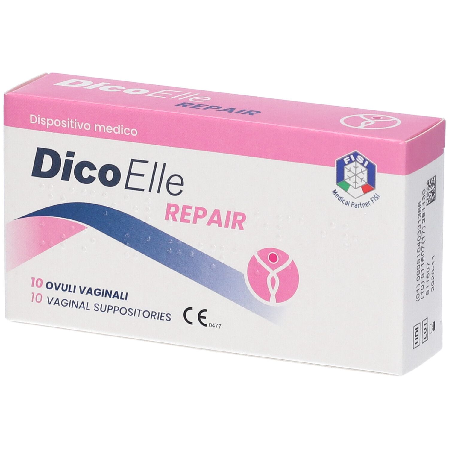 Dicoelle Repair Dispositivo Medico Vaginale con Acido Ialuronico 10 Ovuli - Dicofarm Spa - Immagine 10