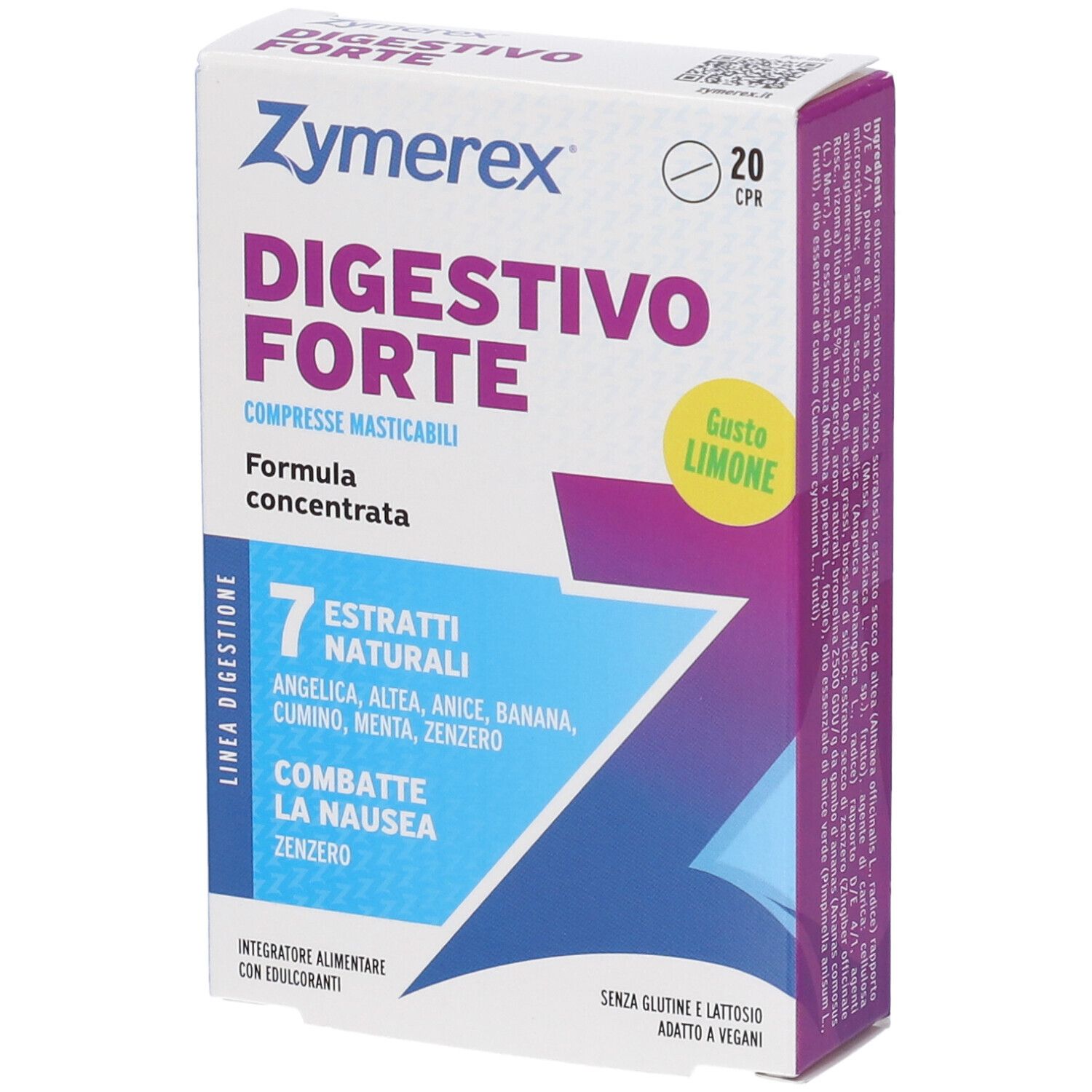Pdmtobemaintained Zymerex Digestivo Forte Limone Compresse 30 G Masticabili Bambino