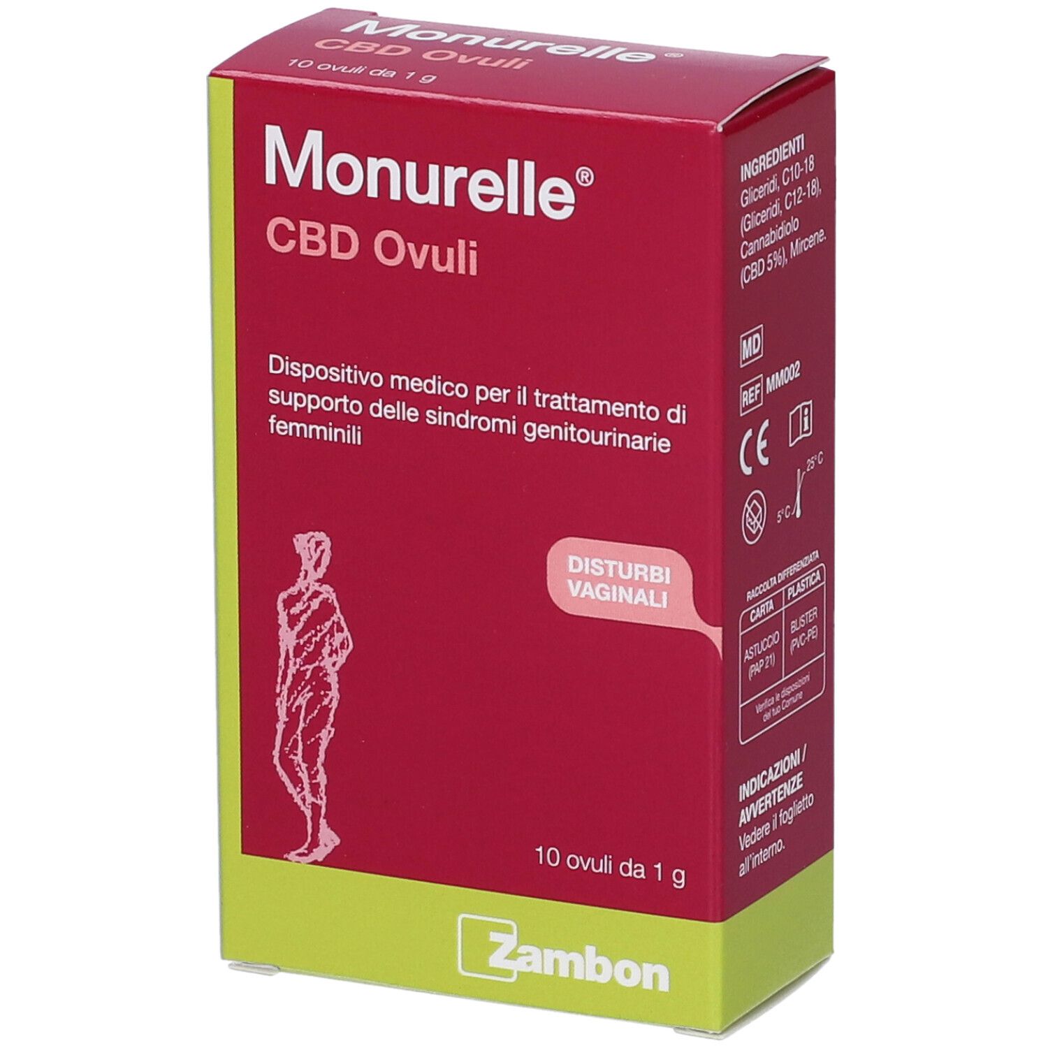 Zambon Italia Srl Monurelle Cbd 10 Ovuli - Immagine 9