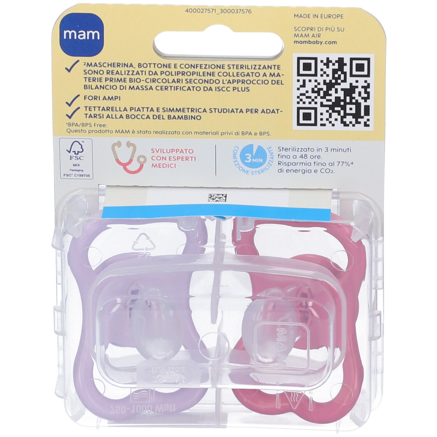 Mam Succhietto Air 6+ Mesi