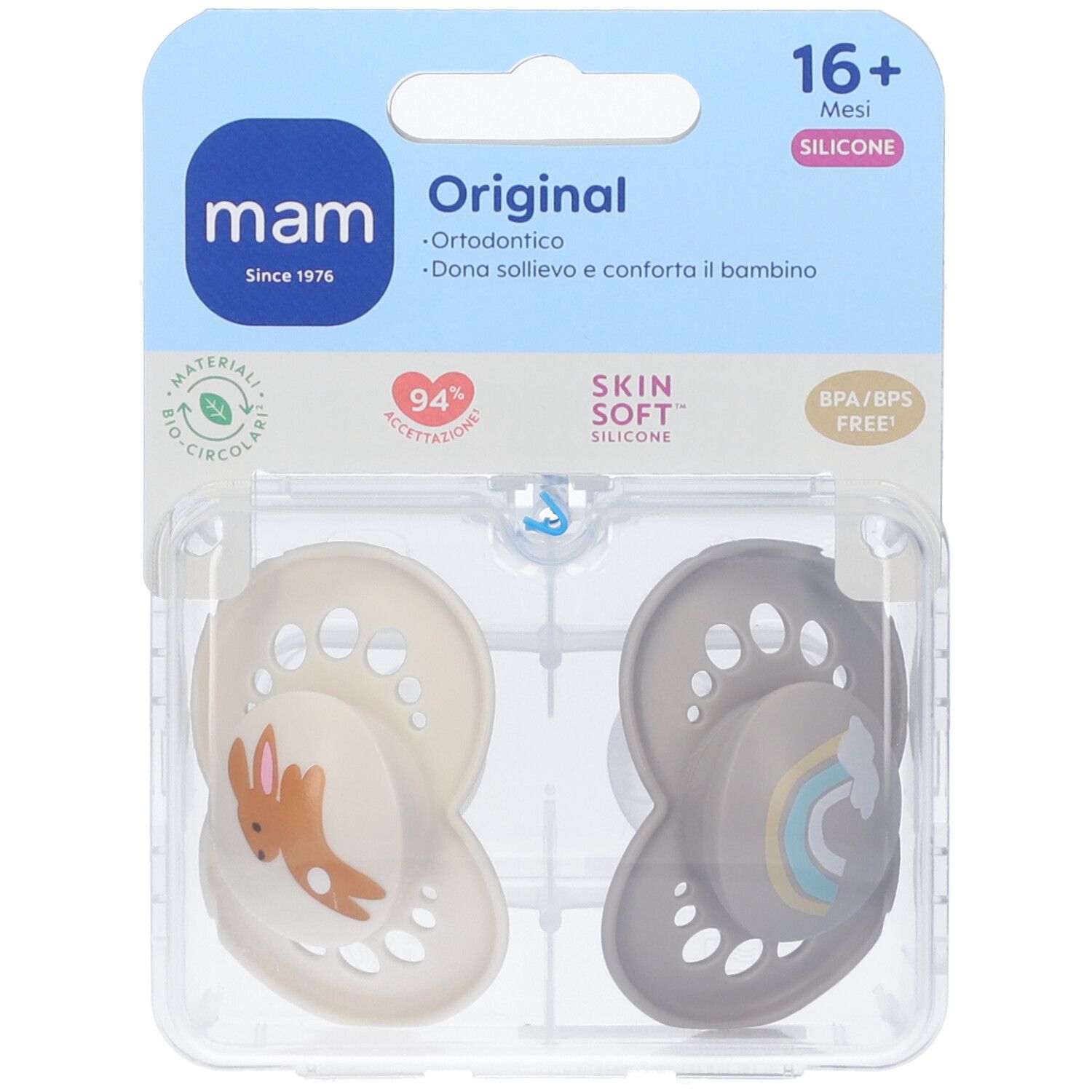 MAM Original Succhietto Ortodontico 16+ Mesi