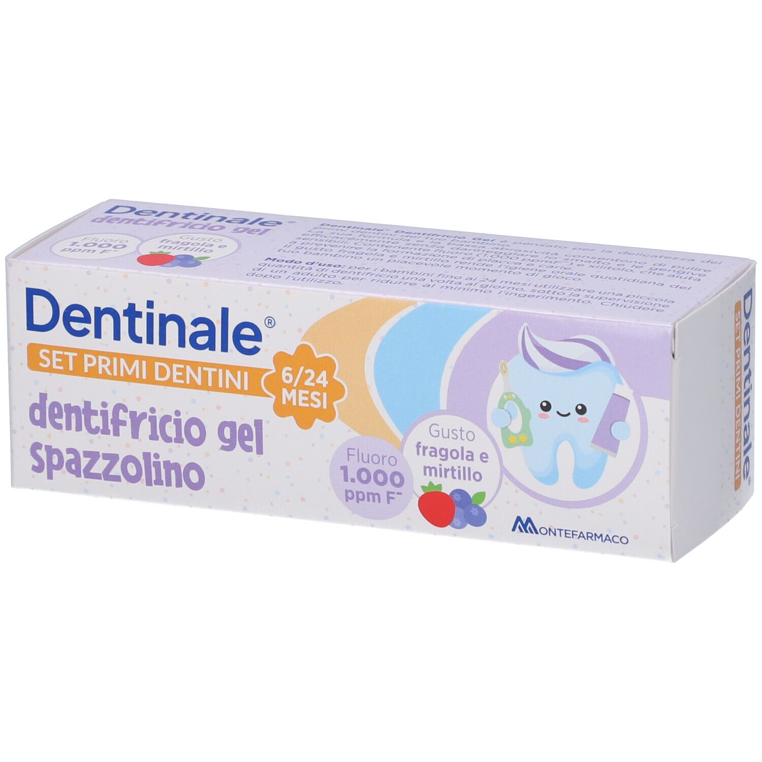 Dentinale Primi Dentini Set Dentifricio + Spazzolino 1 Pz Bambino