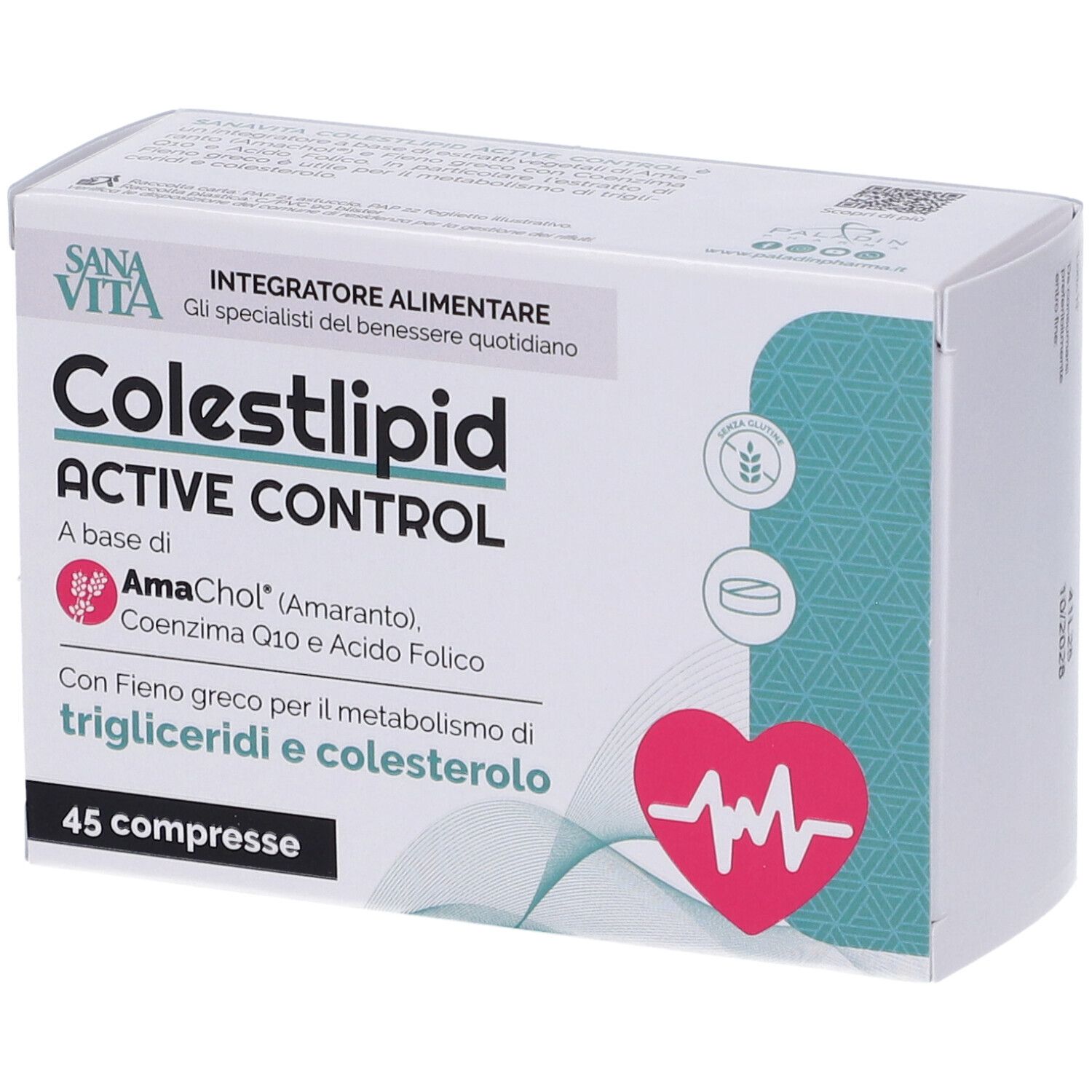 Sanavita Colestlipid Active Control Compresse