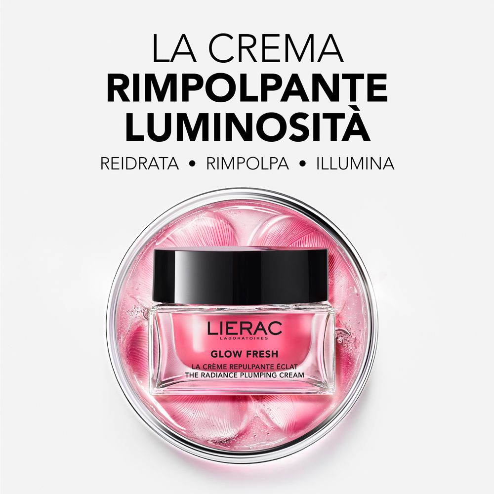 Lierac Glow Fresh La Crema Rimpolpante Luminosità RICARICA 50ml