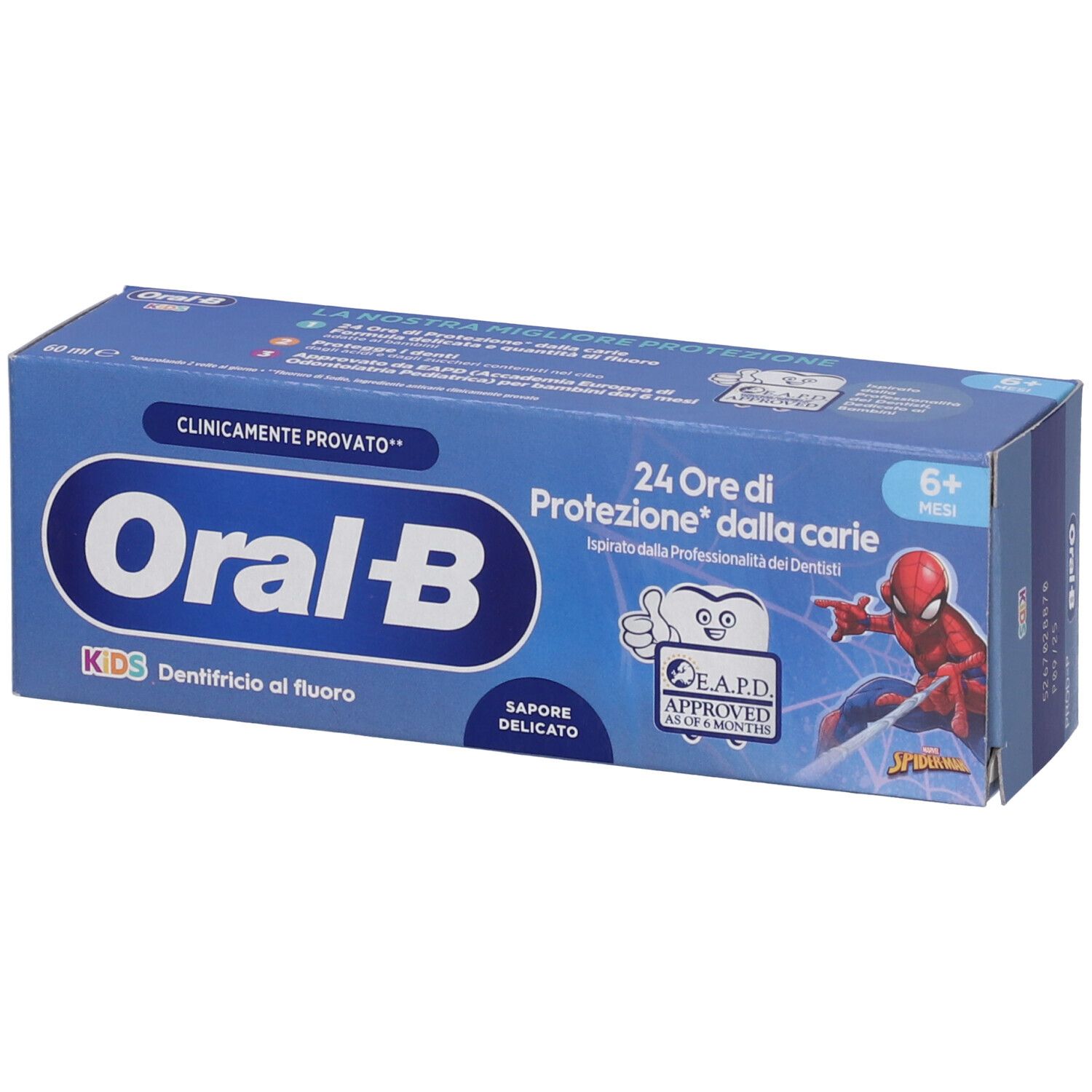 Oral-B Dentifricio Kids Spiderman 60 Ml - Immagine 6