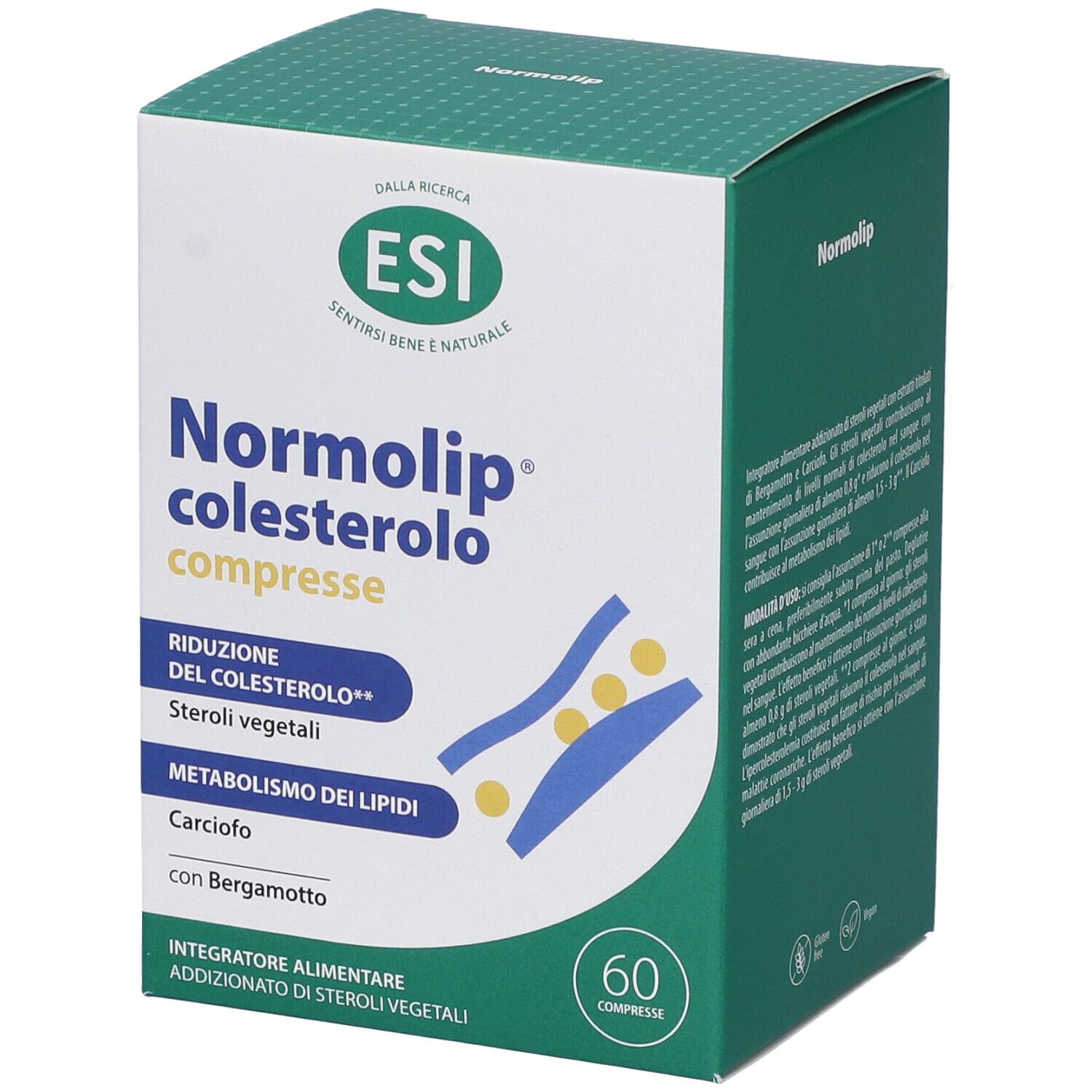 Normolip Esi Colesterolo 60 Compresse - Immagine 7