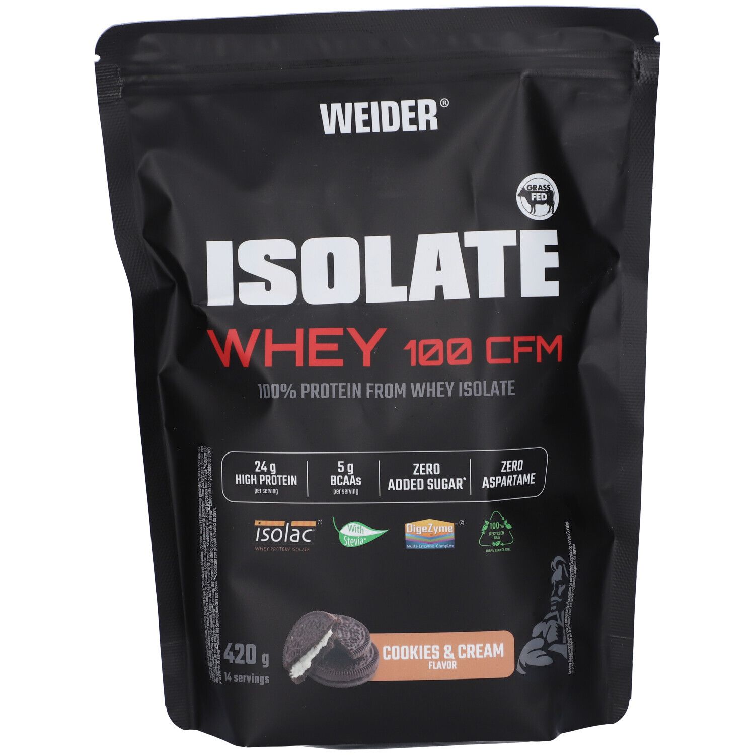 Weider Isolate Whey 100 CFM Cookies Cream Polvere