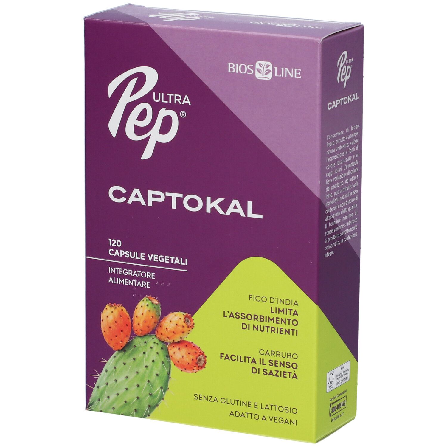 Bios Line Ultra Pep  Captokal Capsule Vegetali