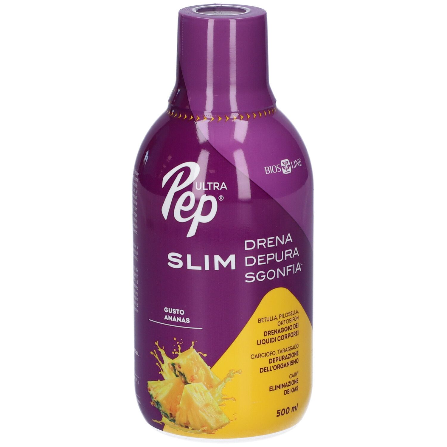 Bios Line Ultra Pep Slim Drena Depura Sgonfia Gusto Ananas