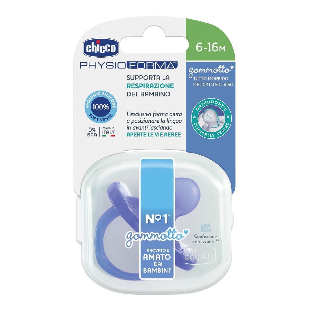Chicco Gommotto In Silicone Color 6-16 Mesi 1 Pezzo