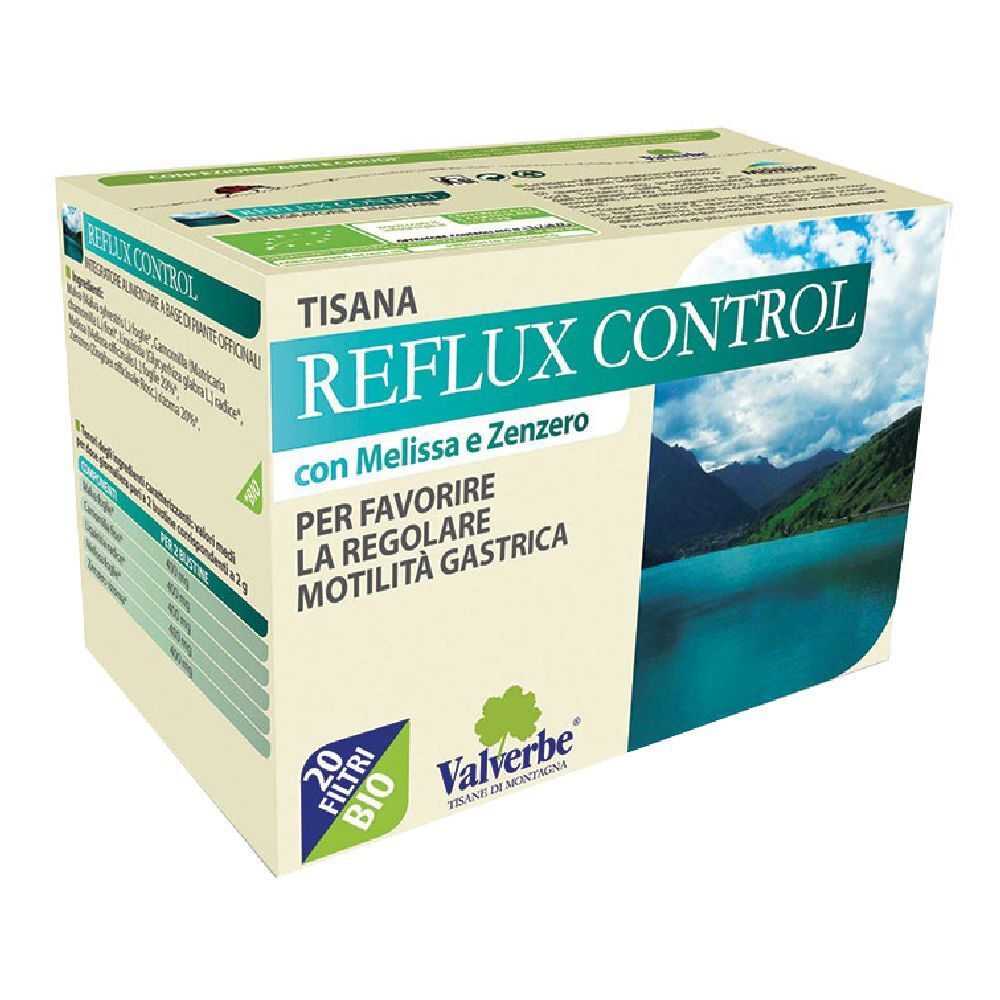 Valverbe Tisana Reflux Control con Melissa e Zenzero