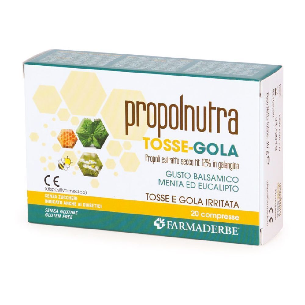 Propolnutra Tosse Gola 20Cpr