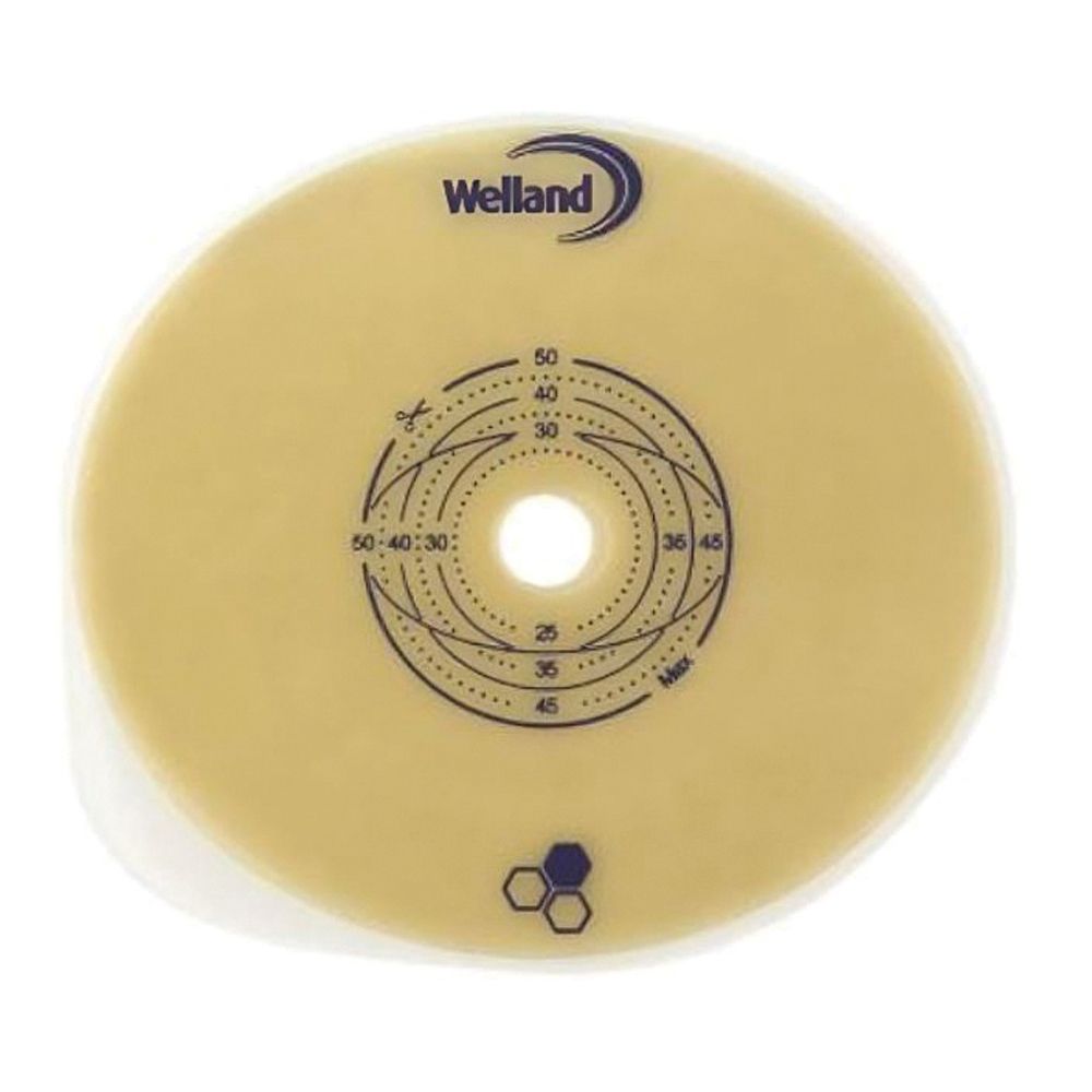 Placca Piana Aurum2 Ritagliabile Diametro 13-50 Mm Flangia 55 Mm 5 Pezzi