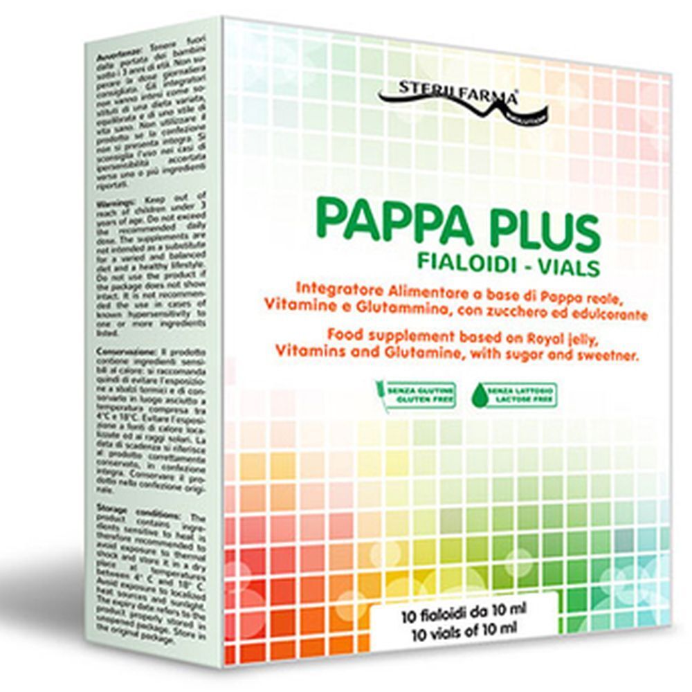 Sterilfarma Pappa Plus Fialoidi