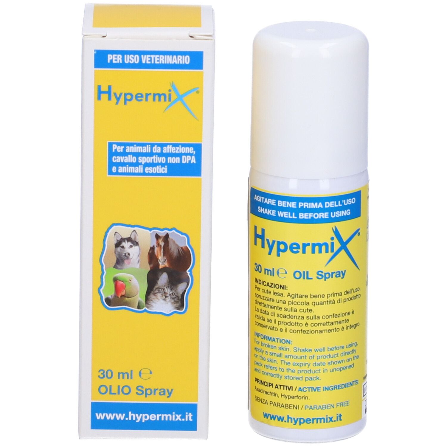 HyperMiX 30 ml Öl Spray Dose.