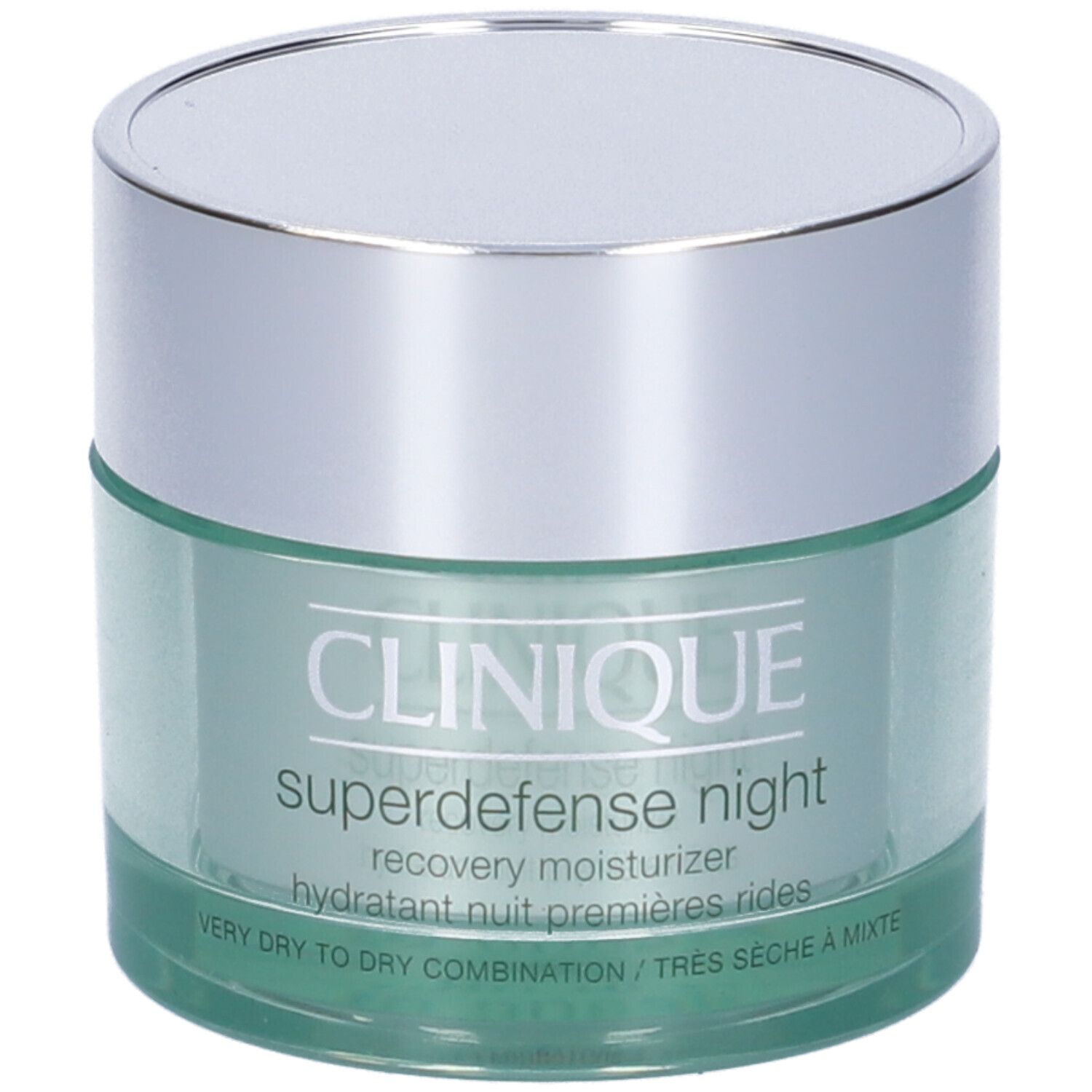Clinique Superdefense™ Night First Wrinkle Moisturizer - Crema notte idratante e anti-età - Pelle da molto secca a mista