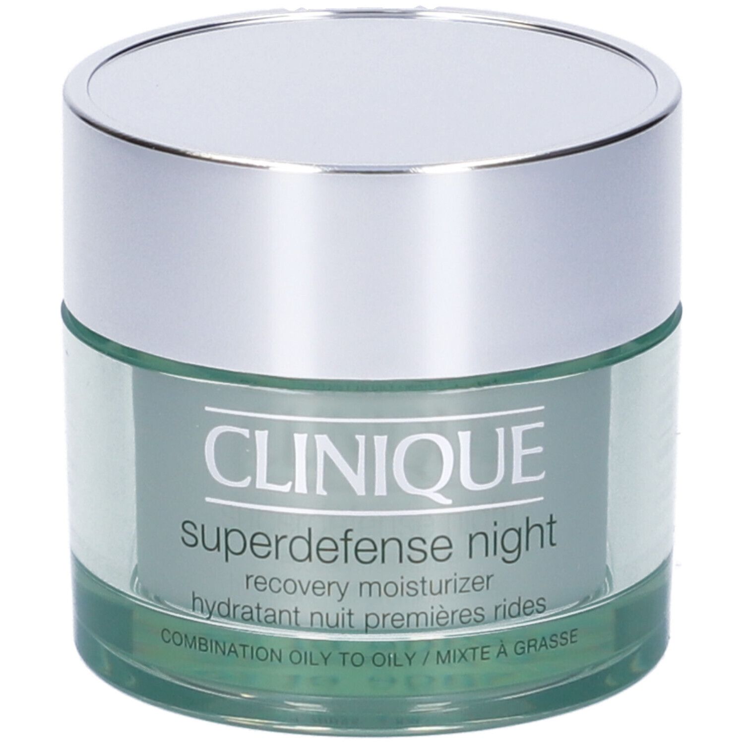 Clinique Superdefense™ Night First Wrinkle Moisturizer - Crema notte idratante e anti-età - Pelle da mista a grassa