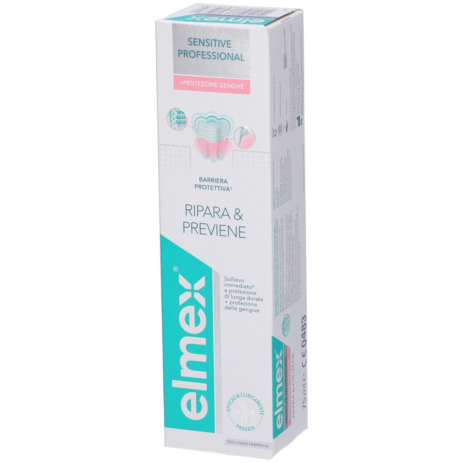 Elmex Sensitive Prof Ripa&Prev 75 ml Zahnpasta