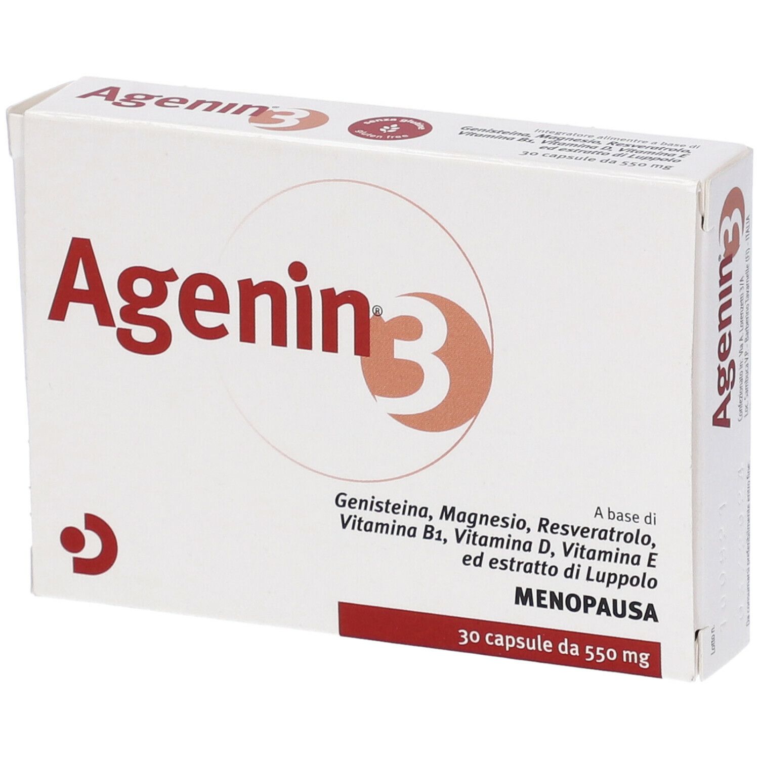 Agenin 3 30Cps 550Mg
