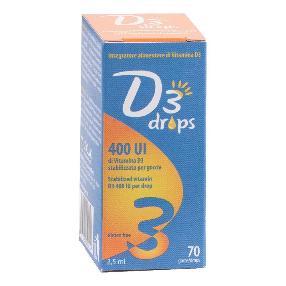 D3 Drops 400 Ui Flaconcino 2,5 Ml