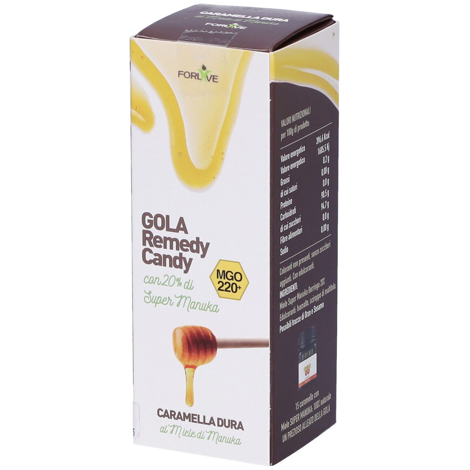 Forlive Gola Remedy Caramelle per la Gola