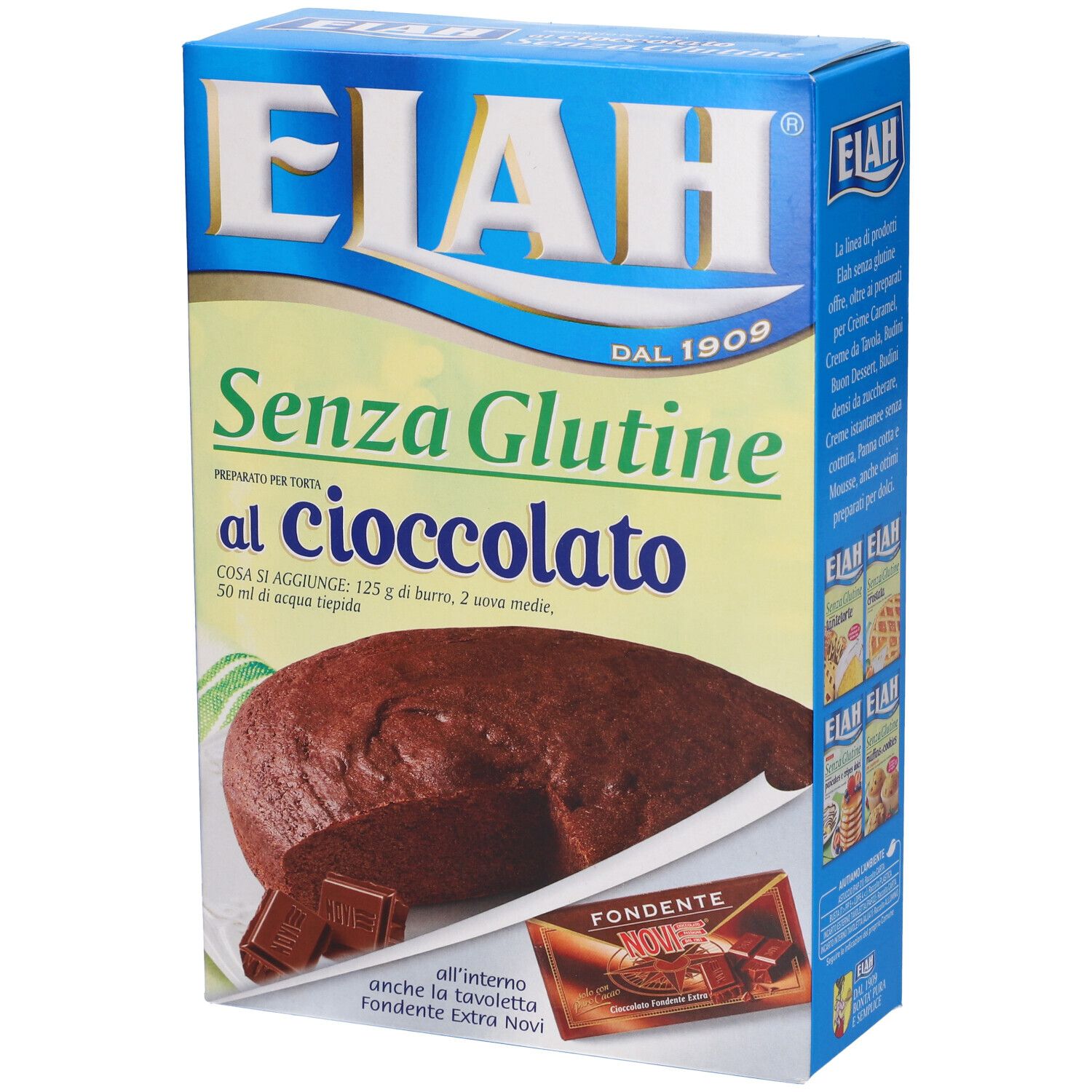 Image of Elah Preparato per Torta al Cioccolato Senza Glutine