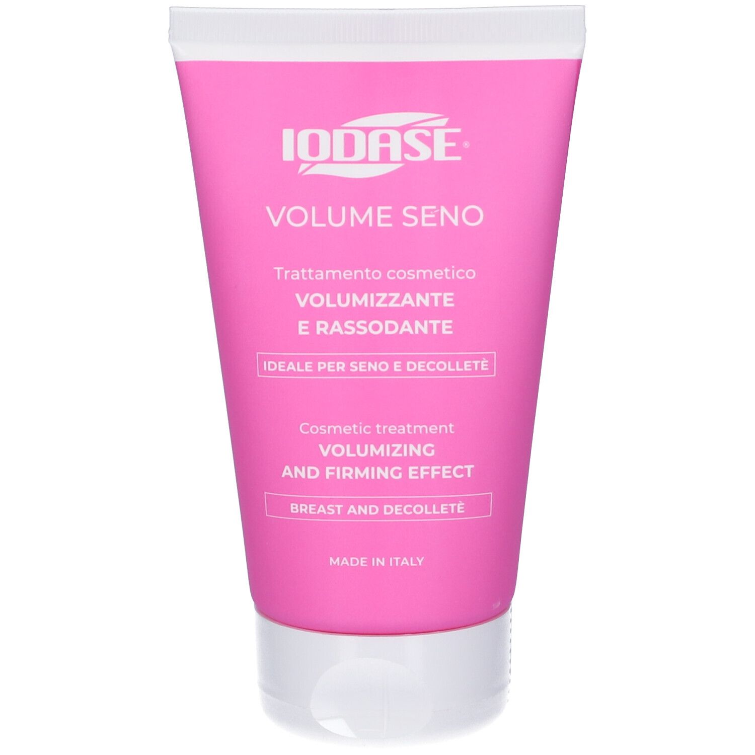 Iodase Volume Seno kosmetische Behandlung in rosa Tube, für Brust und Dekolleté.