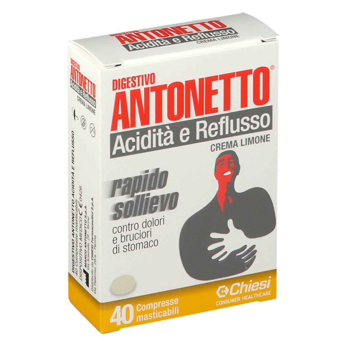 Image of Digestivo Antonetto® Compresse Crema Limone