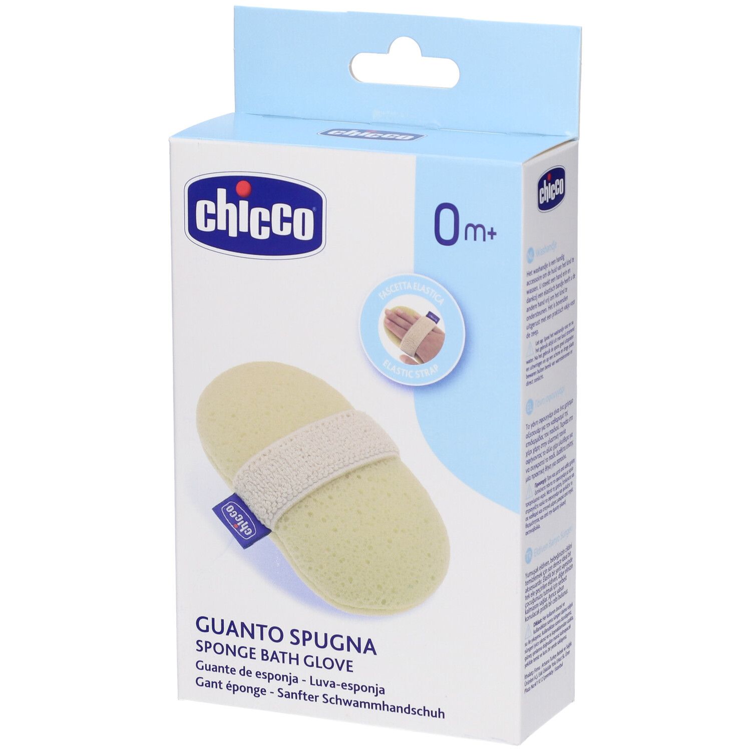 Chicco Guanto Spugna Per Detergere La Pelle Del Bambino, 1 Pezzo - Immagine 7