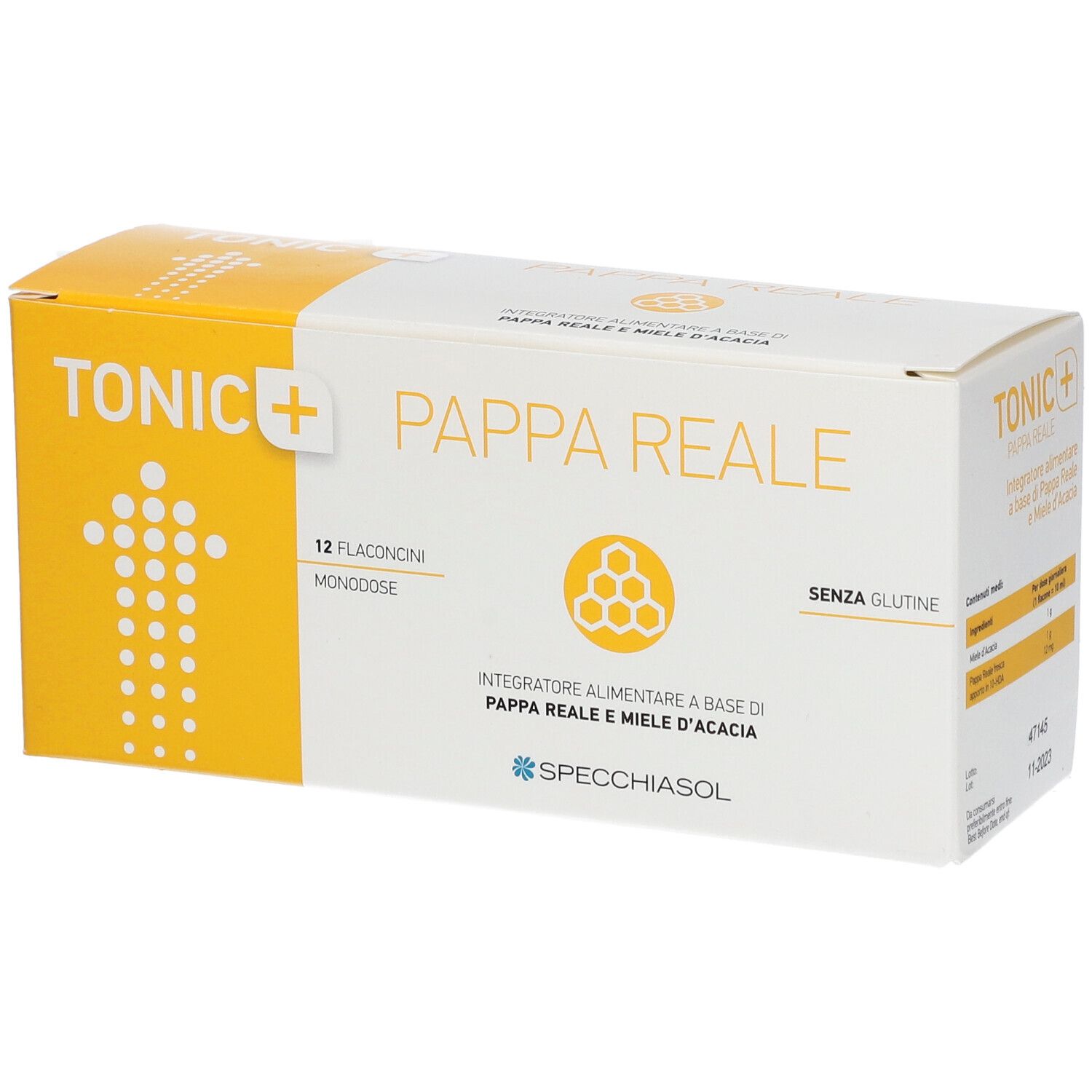 Specchiasol Integratore Pappa Reale Plus Tonico, 12 Flaconcini 10Ml - Immagine 4