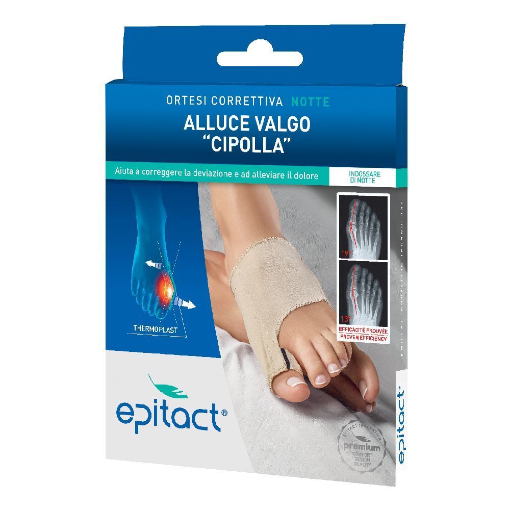 Epitact Ortesi Correttiva Alluce Valgo Notte Taglia S