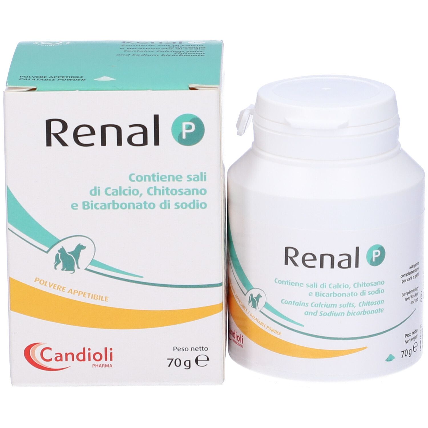 Dose Renal P für Hunde und Katzen, 70g.