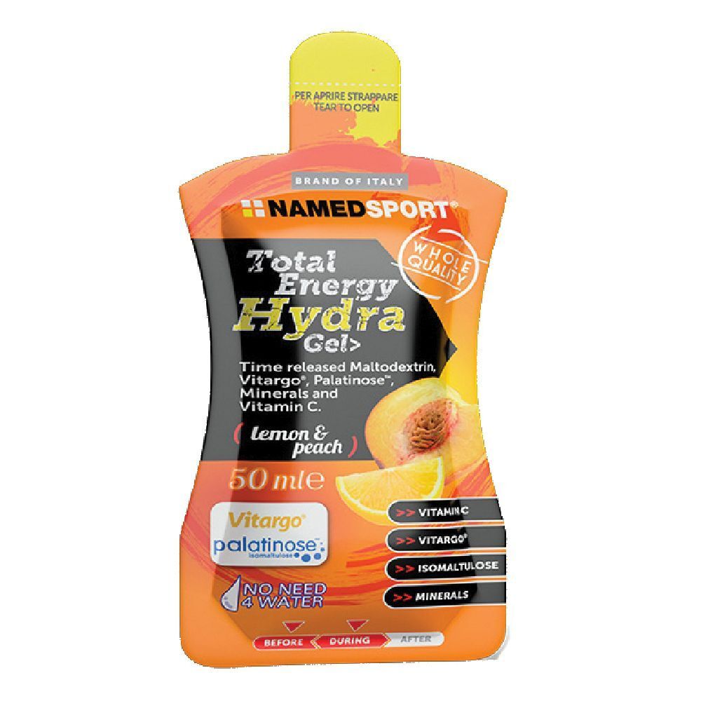 NAMEDSPORT® Total Energy Hydra Gel Lemon and Peach