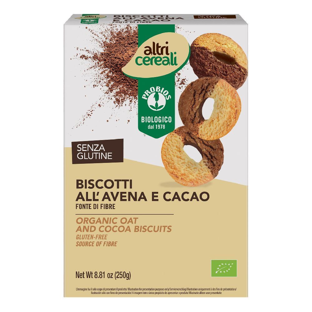Altricereali Biscotti All' Avena E Cacao 250 G