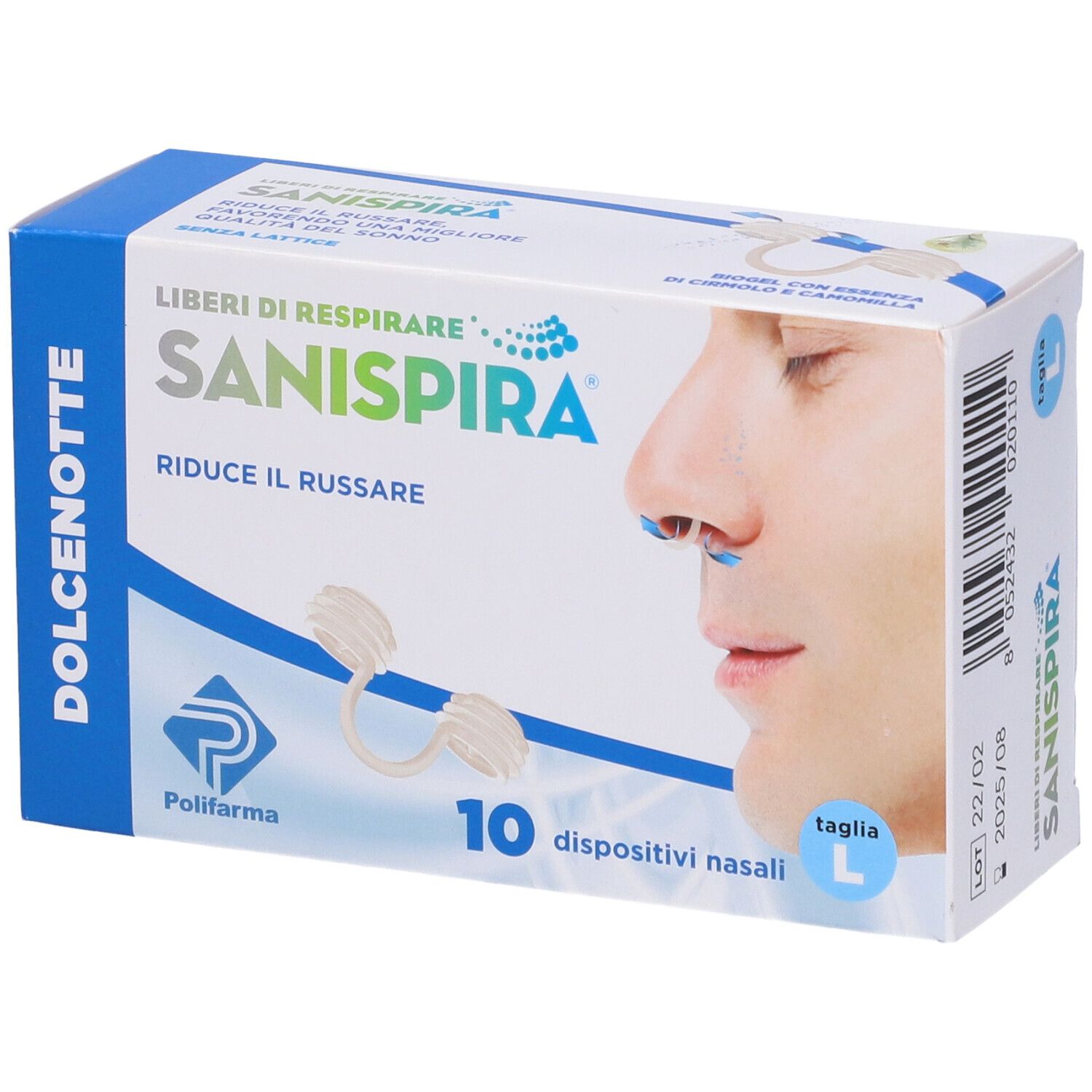 Sanispira Dolce Notte 10 Pezzi Taglia L St