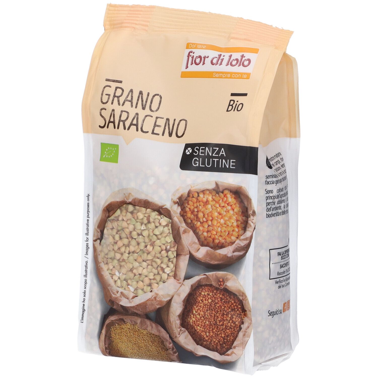 Fior Di Loto Grano Saraceno Decorticato Bio, 400G - Immagine 3