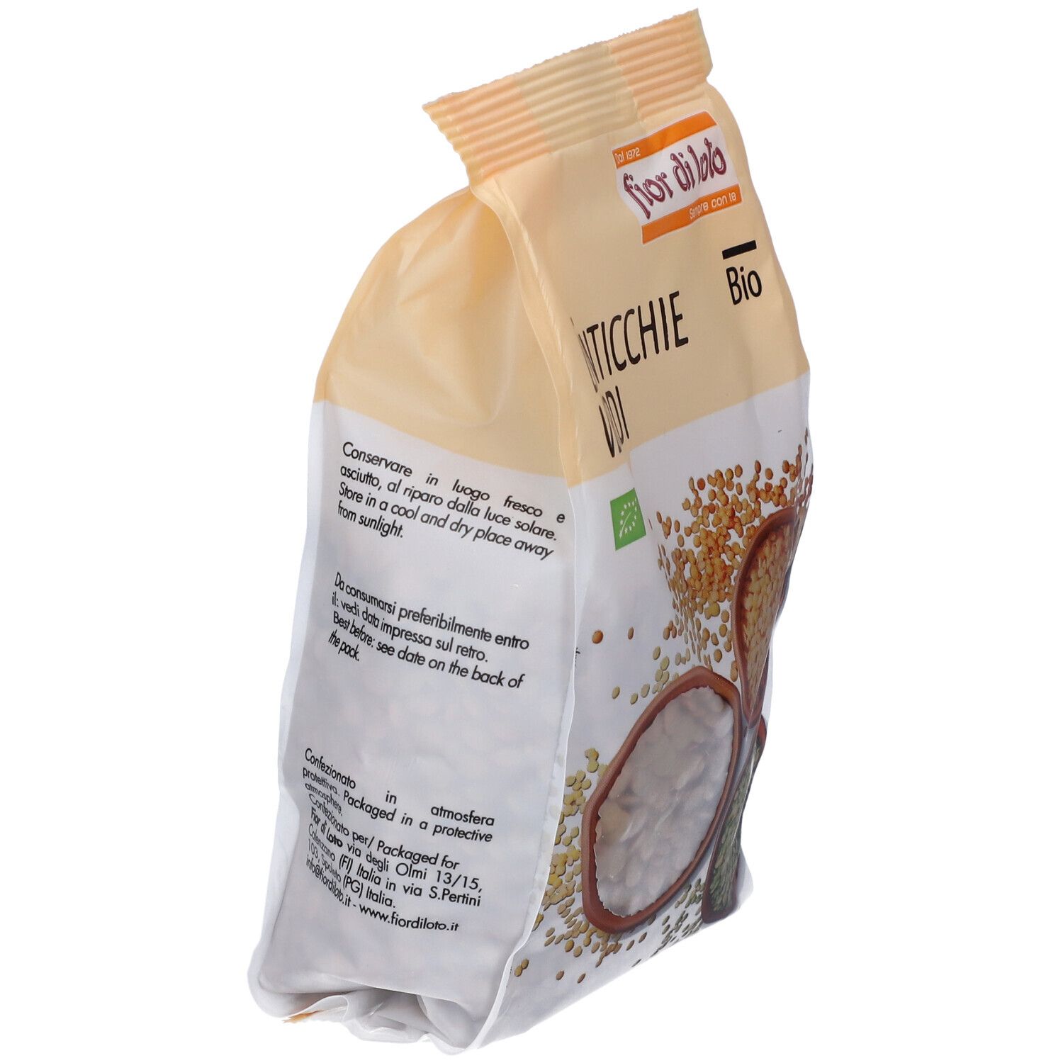 Fior Di Loto Verdi Lenticchie Biologiche 400 G - Immagine 3