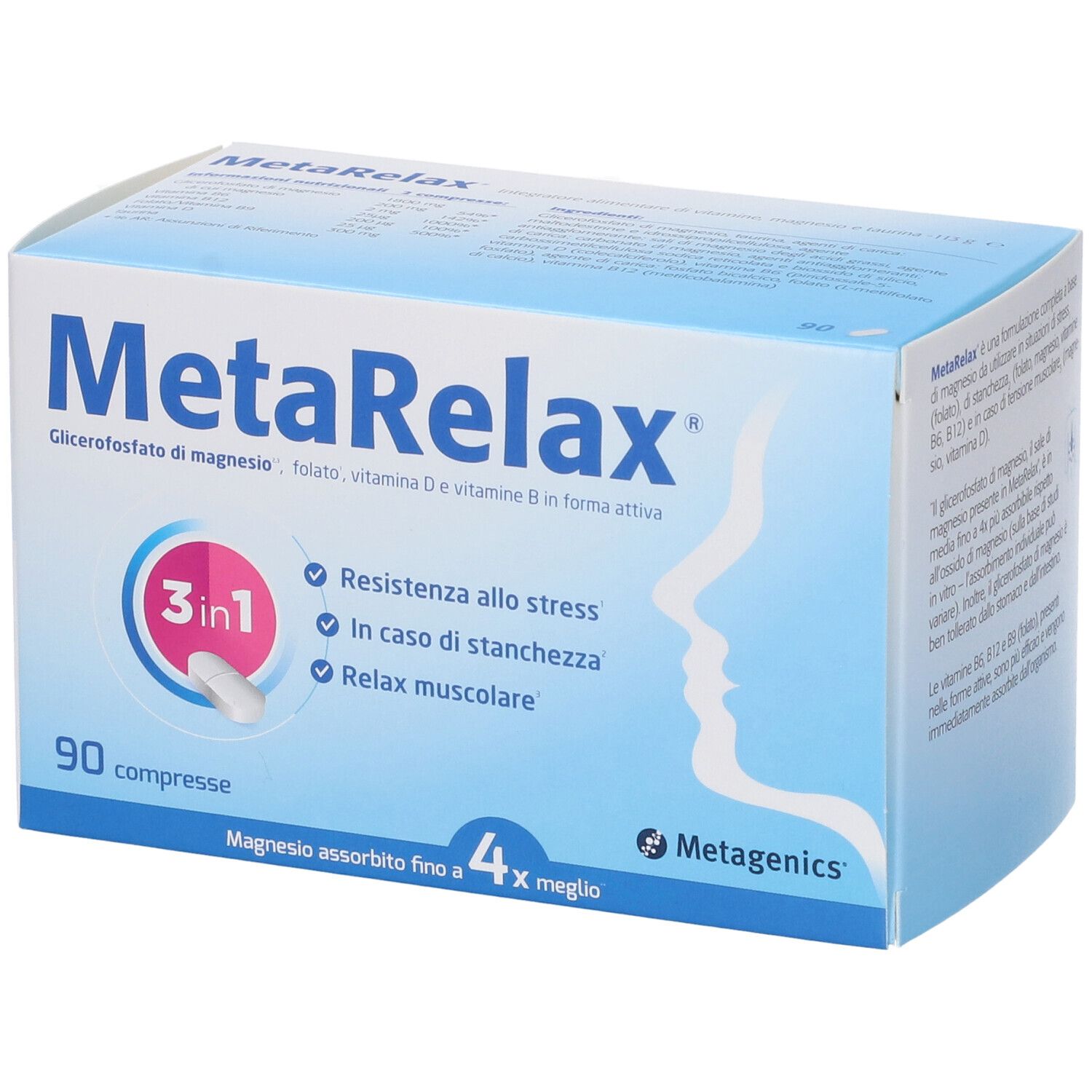 Metarelax NEW 90Cpr 90 St Tabletten